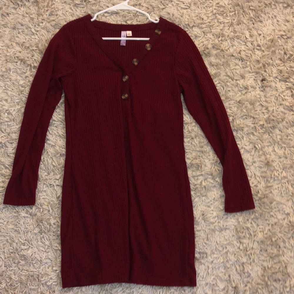 Maroon dress